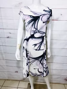 Escada Womens Dress Size 36 Multicolor Lined w/Tie Back Zip - Picture 1 of 15