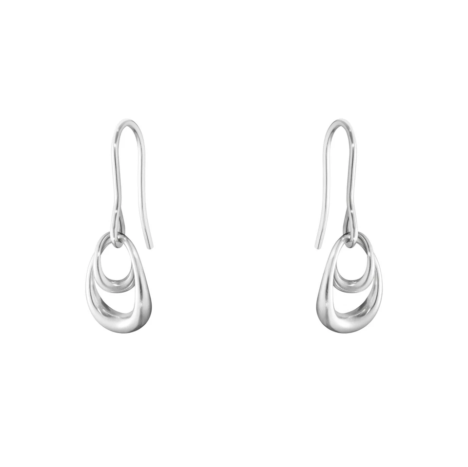 Georg Jensen. Brincos de prata esterlina #433A - descendentes - Imagem 1 de 1