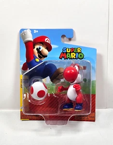 2021 Super Mario Red Yoshi with Egg Figure Set NIB Jakks Pacific - Bild 1 von 7