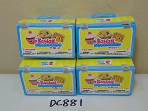 Kawaii Squeezies Serie 2 Lebensmittel 4 Stück ungeöffnete Blindboxen neue Abmessungen - Bild 1 von 5