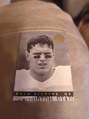 1993 Classic Images Drew Bledsoe Rookie #129 New England Patriots - Image 1 of 2