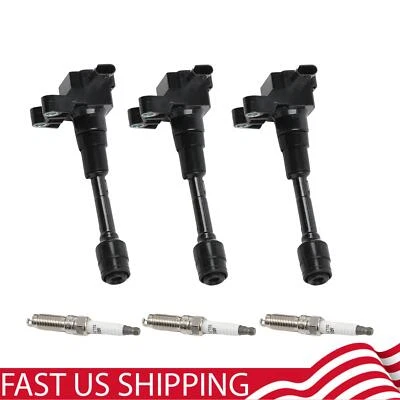 Ignition Coils & Iridium Spark Plugs Kit For Ford EcoSport 2018-2020 1.0L Turbo Foto 1 de 4