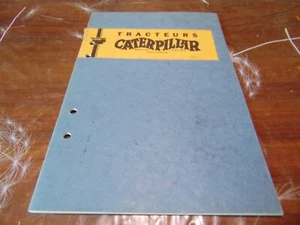 Prospectus brochure tracteurs CATERPILLAR 10 15 20 30 60 de 1931 en Français - Foto 1 di 5