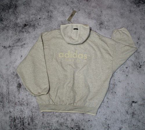 Felpa con cappuccio ADIDAS X Fear of god atletica Heather IS5308