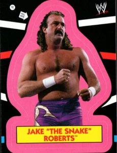 2012 Topps Heritage WWE Wrestling - Pegatinas #10 Jake The Snake Roberts - Imagen 1 de 2