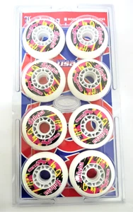 8er Set Labeda Rolle 80mm Gripper Extreme Hard Inlinehockey Rollhockey Räder - Picture 1 of 3