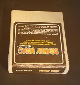 ATARI 2600 Donkey Kong Coleco Video Game Tested VG