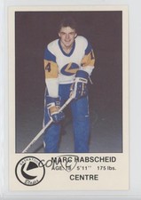1981-82 Saskatoon Blades PLAY (Police Laws and Youth) Marc Habscheid #14