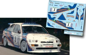 C177 DECAL 1/43 Vanio Pasquali FORD ESCORT COSWORTH Rally El Corte Ingles 1994 - Imagen 1 de 1