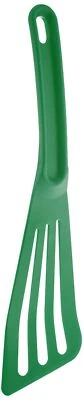 Mercer Culinary Hell's Tools Hi-Heat Slotted Spatula, 12 Inch x 3.5 Inch, Green - Image 1 of 4