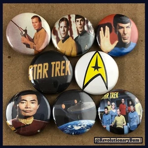 Star Trek -1"" pulsanti - confezione da 8 - Foto 1 di 2