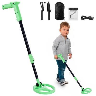 CERBIUT Kinder Metalldetektor mit LCD-Display Suchgerät Metal Detector Metallsuchgerät