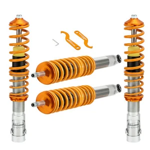 COILOVER KIT SUSPENSION for VW Golf II III Jetta II Corrado Amortisseur Nouveau - Imagen 1 de 11