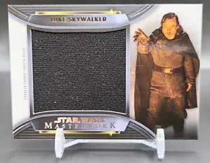 LUKE SKYWALKER 2021 Topps Star Wars Masterwork Sourced Fabric Swatch Relic - Picture 1 of 2