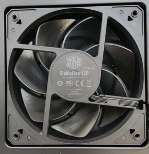 Cooler Master SickleFlow 120mm Case Fan Black Unused Boxed - Picture 1 of 2