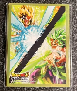 DRAGON BALL SUPER: GIFT COLLECTION 2022 GOGETA vs BROLY Z Deck Sleeves BANDAI🔥 - Picture 1 of 2