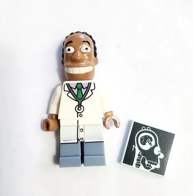 LEGO Dr Hibbert Minifigura Simpson Serie 2 Completa - Excelente Estado Foto 1 de 3