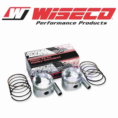 Wiseco K Piston Kit for 1979-1981 Harley Davidson FXEF Fat Bob - Engine vy Foto 1 de 4