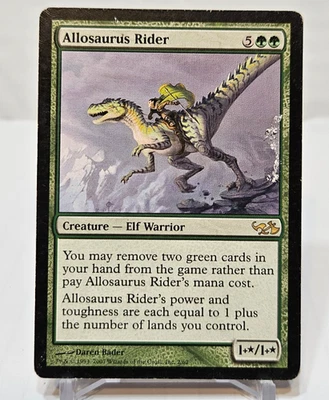 Allosaurus Rider Duel Decks Elves vs. Goblins MTG Magic The Gathering 280 - Image 1 of 4