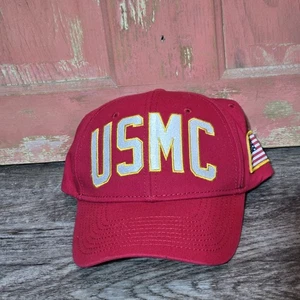 USMC UNITED STATES MARINE CORPS blaue BULLDOGGE MASKOTTCHEN MÜTZE Militär Baseball - Bild 1 von 14