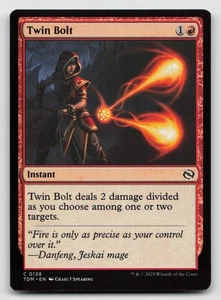 Twin Bolt C Tarkir: Dragonstorm 128 NM - Picture 1 of 2