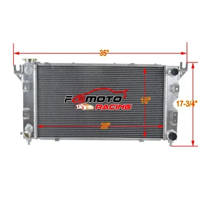 Radiator For 1996-2000 Dodge Chrysler Grand Voyager Town & Country Grand Caravan - Image 1 of 4