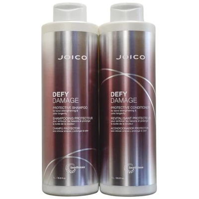 Joico Defy Damage Shampoo & Conditioner 33.8 oz Duo - Image 1 of 2