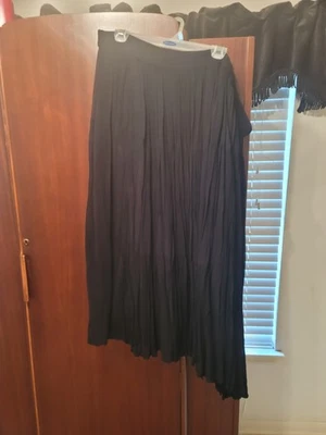 Ashley Stewart 3x Maxi Falda Negra Foto 1 de 2