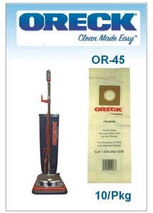 Genuine Oreck OR101H, OR102H Hypo-Allergenic Vacuum Bags OR-45 - Picture 1 of 5