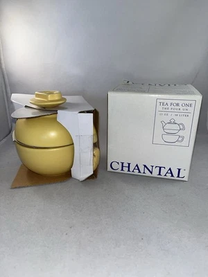Chantal Tea for One 2003 amarillo 13 OZ - NUEVO Foto 1 de 4