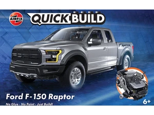 Airfix - QUICKBUILD Ford F-150 Raptor - Gris J6053 - Imagen 1 de 8