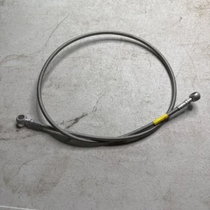 Vintage Earls 40” Stainless Steel Braided Hoses w/ Banjo Fittings Scta Racing - Picture 1 of 6