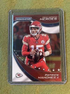 2019 Panini Rookies & Stars - Great American Heroes Patrick Mahomes II #GAH-PM - Image 1 of 2
