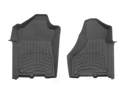 WeatherTech FloorLiner HP for 2019-2025 RAM Ram 2500/3500 - 1st Row, Black - Image 1 of 4