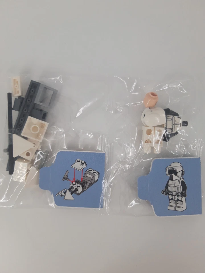 LEGO Minifigur Figur Star Wars Imperial Stormtrooper sw1137 #2 Set 75307 75300
