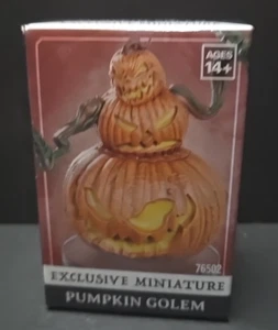 Pumpkin Golem Exclusive Promo Miniatur 2024 Wizkids Dungeons and Dragons - Bild 1 von 3