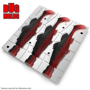 Bait DIY Fishing Mold Soft Plastic Baits Lure Plastisol Bass Y-Bass - Picture 1 of 3