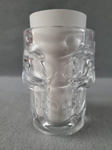 Old Chicago Pizza & Taproom Beer Mug 12oz Clear Skull - Picture 1 of 10