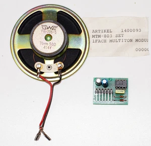 ELCOM Türsprechanlage MTM-803 1 Fach Multiton Modul 1400093 NEU - Bild 1 von 1