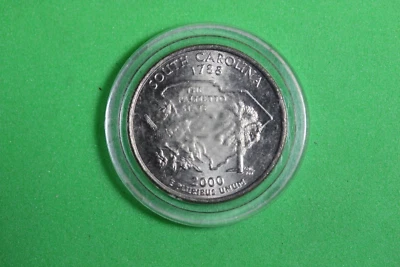 2000 D South Carolina State Quarter  P00421 - Image 1 of 2