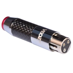 3-Pin XLR Femelle Connecteur pour Câble Microphone Marque Veoz Acier Inoxydable - Zdjęcie 1 z 1