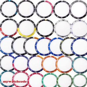 Flat 38MM*31.5MM Silver black blue Round Insert Fit SKX007 SKX009 - Picture 1 of 39