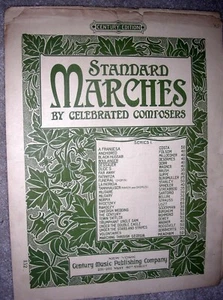 1887 GEN'L BOULANGER'S March Antique PIANO SOLO Sheet Music by Desormes - Picture 1 of 3