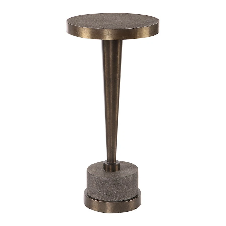 Mesa de acento Uttermost Masika bronce - 24863 Foto 1 de 1