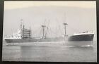 Brescia Cargo Freight Steamship Liner Real Black And White Photo 3'5X5'5 Ex Cond