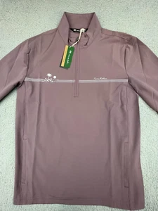 Pullover Travis Mathew sorpresa inesperada ropa deportiva para hombre pequeño pedernal 1/4 cremallera - Imagen 1 de 17
