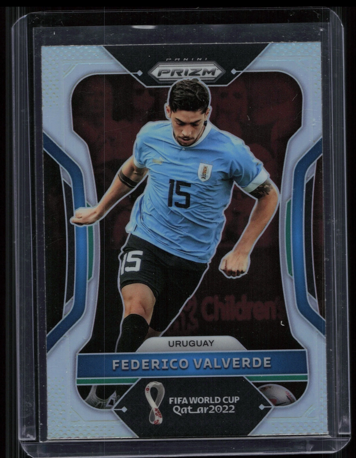 2022 Panini Prizm FIFA World Cup Federico Valverde Silver Prizm #277