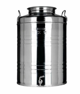 Contenedor Bin Vástago Para Aceite de Acero Inoxidable 50Lt Con RUBINETTO-22999 - Imagen 1 de 1