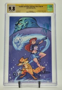 Franklin and Ghost #4 2020 CGC 9,8 firmado Garrett Gunn primera aplicación cubierta virgen - Imagen 1 de 6