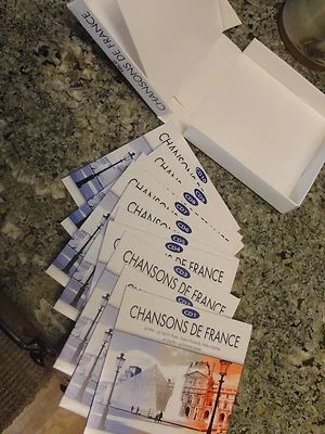 10 cd CHANSONS de FRANCE cd box set vol 2 UK import edith piaf alamo anthony - Image 1 of 4